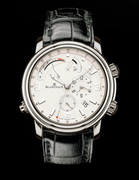 Replica Blancpain Leman REVEIL GMT Watch 2841-1542-53B